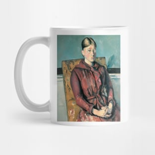 Madame Cezanne In A Yellow Armchair by Paul Cezanne Mug